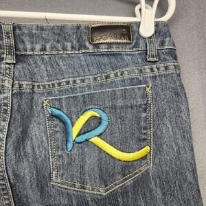 Rocawear Jeans Womens/Juniors 11 Blue HANNAH Skinny Leg 90s Y2k Streetwear Vtg